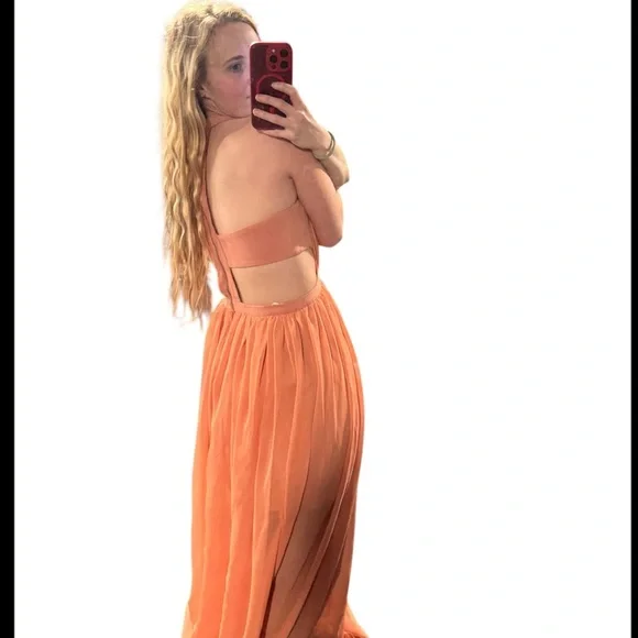 The Jetset Diaries Burnt Orange Maxi Dress - Picture 2 of 7
